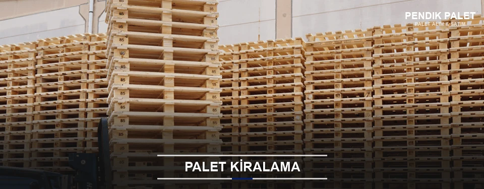 Pendik Aylık Palet Kiralama